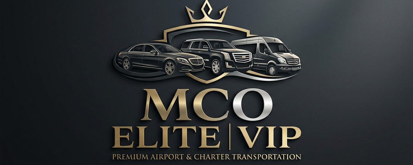 MCO Elite VIP Transportation Logo - Luxury Chauffeur Service Orlando
