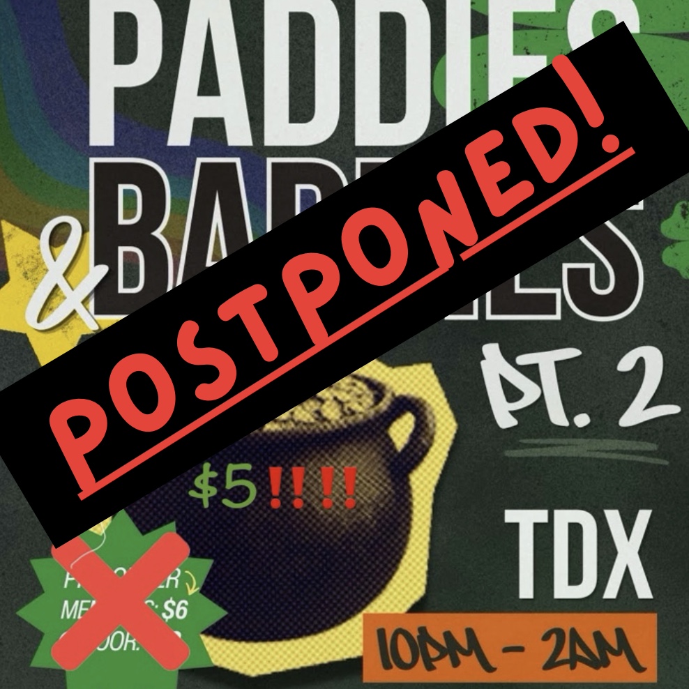 POSTPONED!