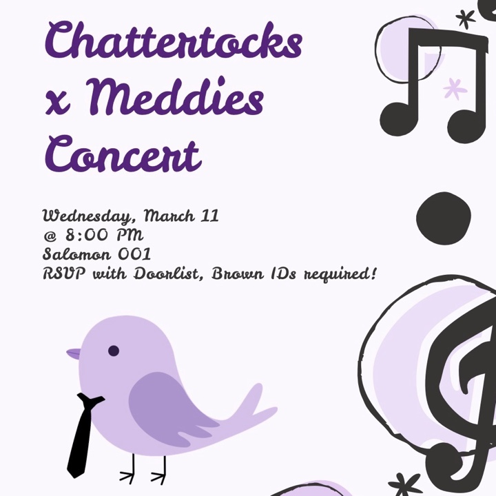 Chattertocks x Meddies Concert