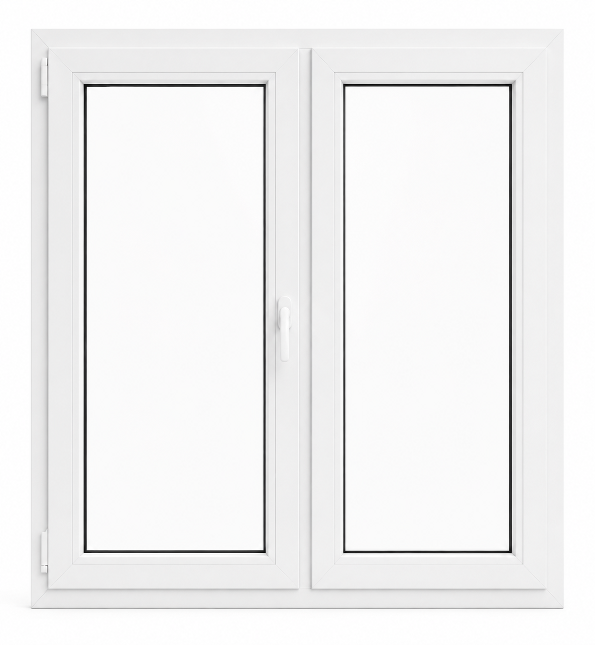 Softline 70 Window - 48 x 52 - Left tilt & turn + fixed preview 2