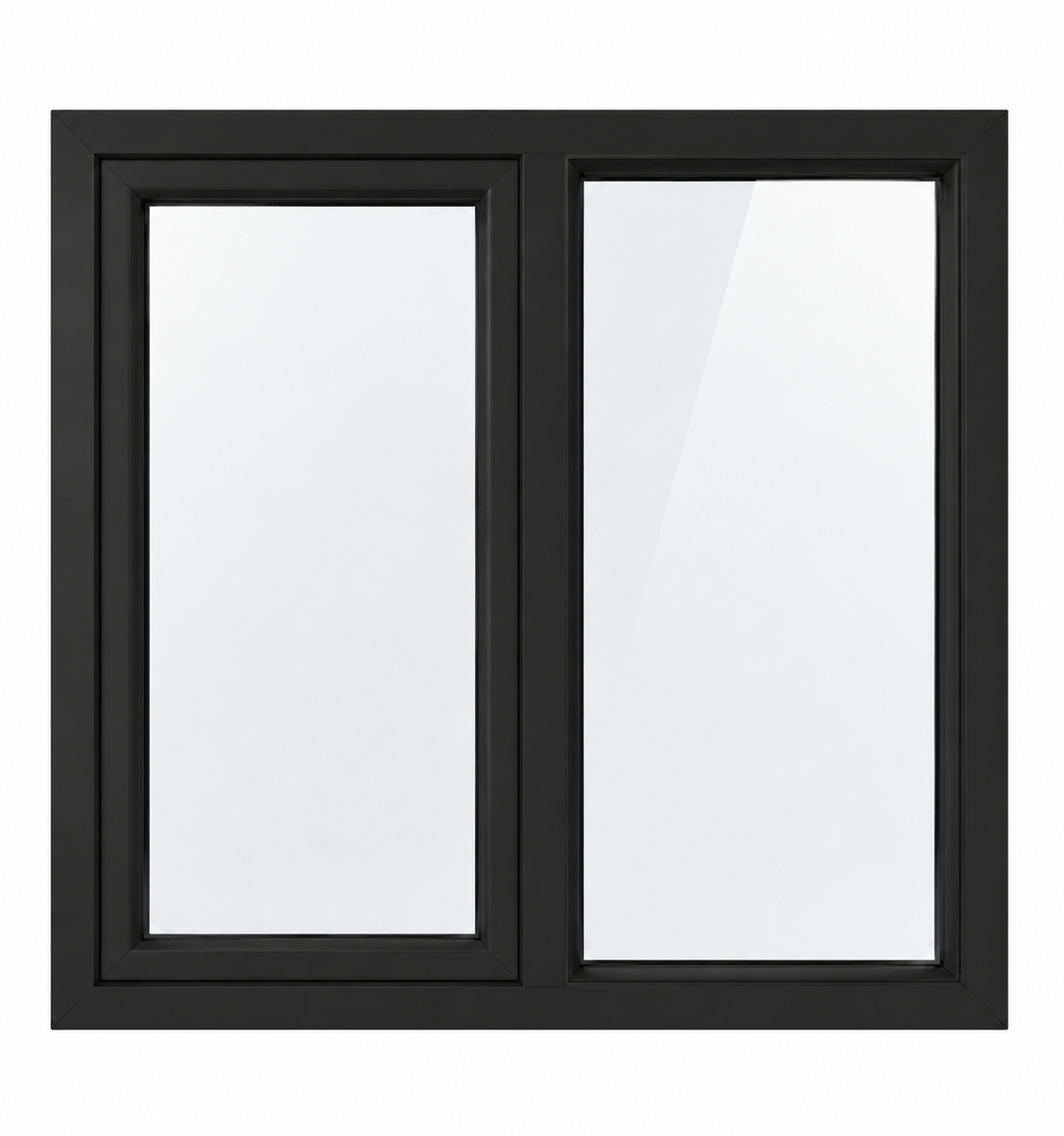 Softline 70 Window - 60 x 64 - Left tilt & turn + fixed