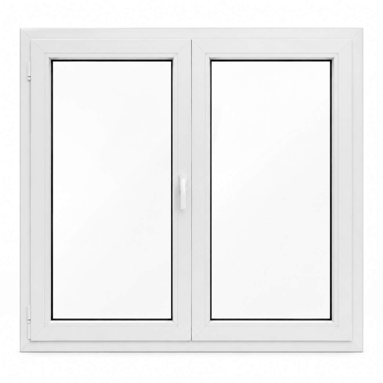Softline 70 Window - 48 x 48 - Left tilt & turn + fixed preview 2