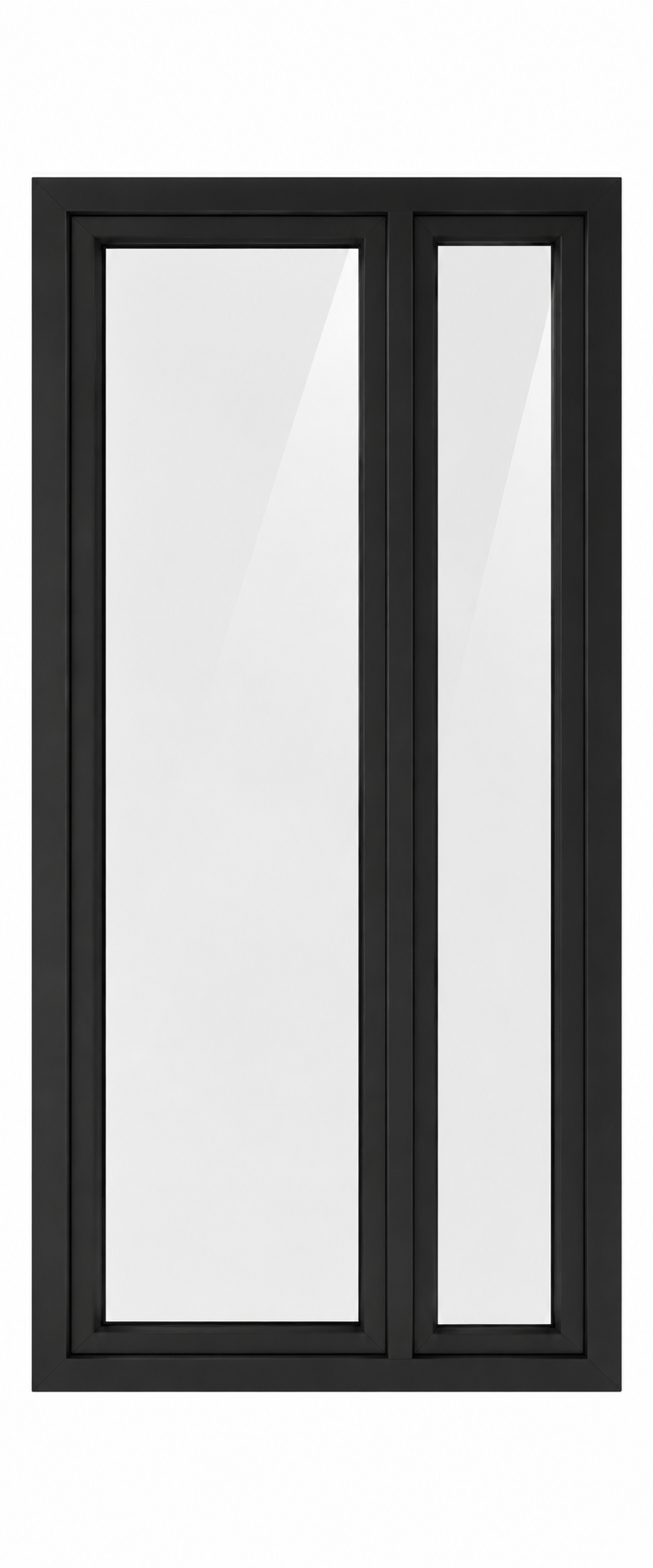 Softline 70 Window - 30 x 72 - Left tilt & turn