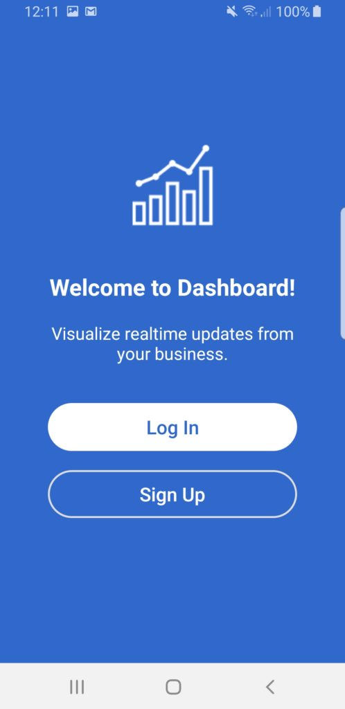 Android Dashboard App Template preview 1