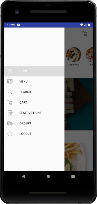 Kotlin Restaurant App Template preview 4