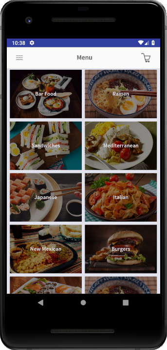 Kotlin Restaurant App Template preview 1