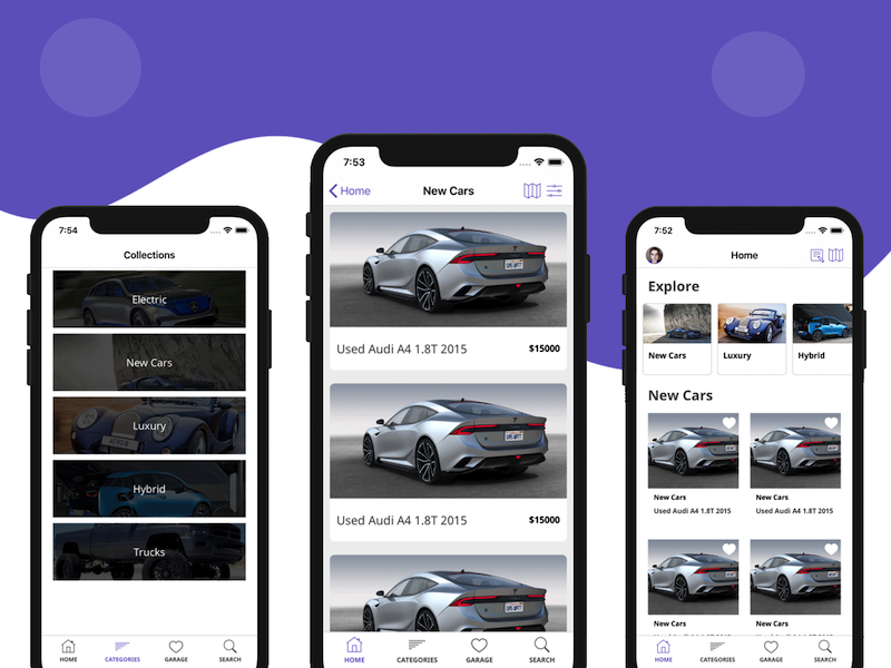 Swift Car Dealership App Template