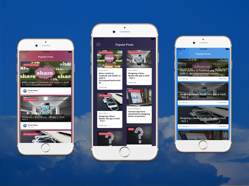 Swift WordPress App Template