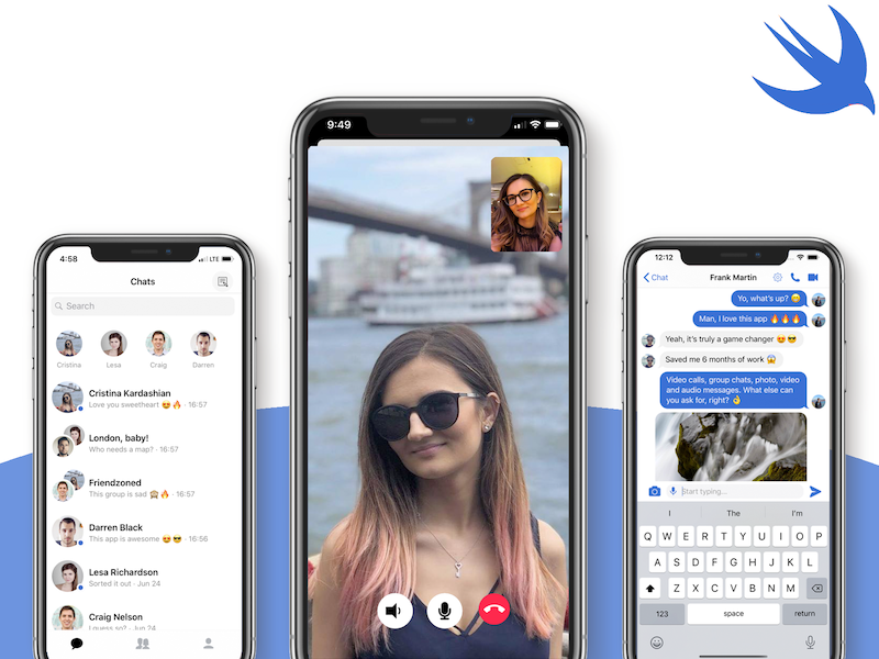 Swift Video & Audio Calling App