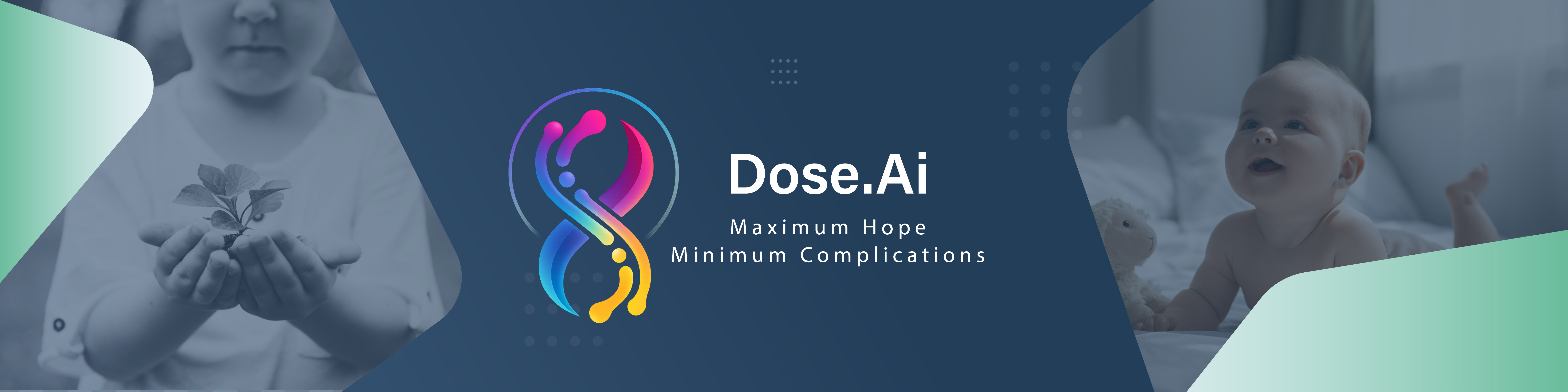 Hero image of a caring clinician in a lab