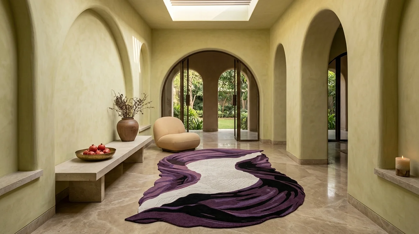 Dark Mauve Vortex