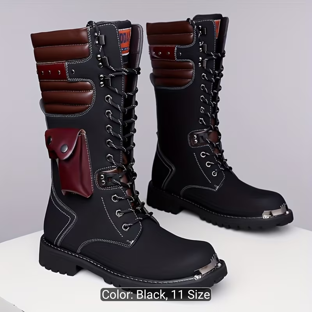 Men's anti-slip long boots - 1