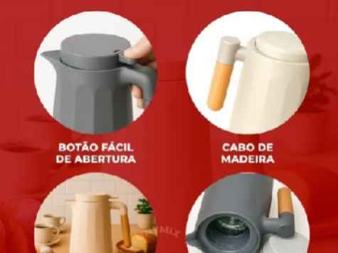 Garrafa térmica 1 litro