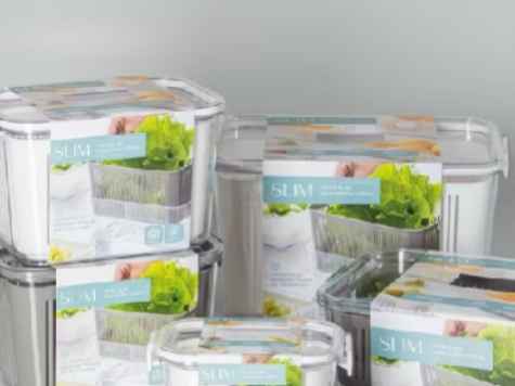 Potes herméticos transparentes