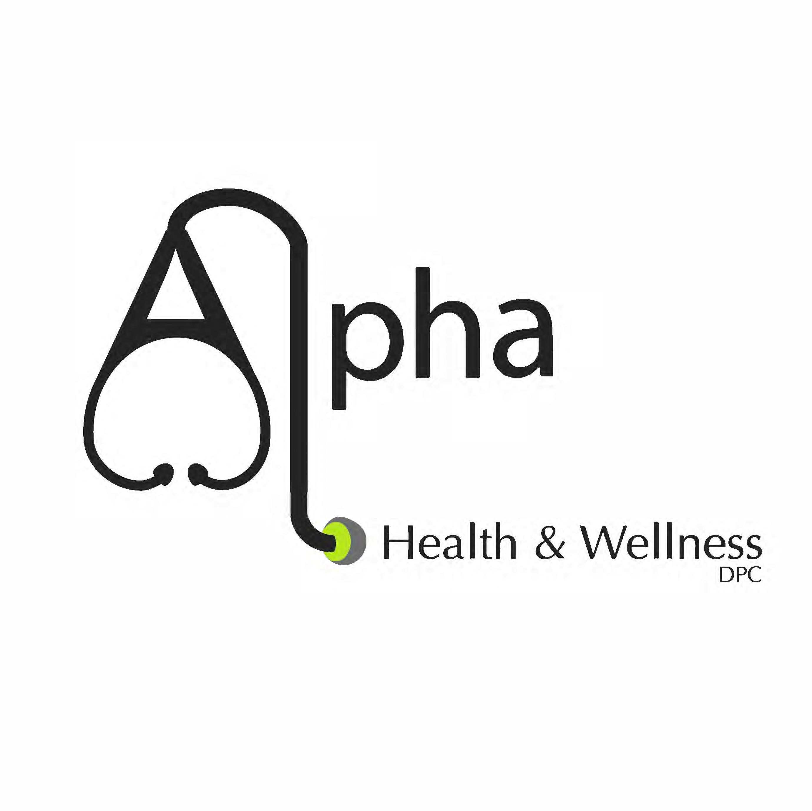 Alpha Health & Wellness, DPC Logo