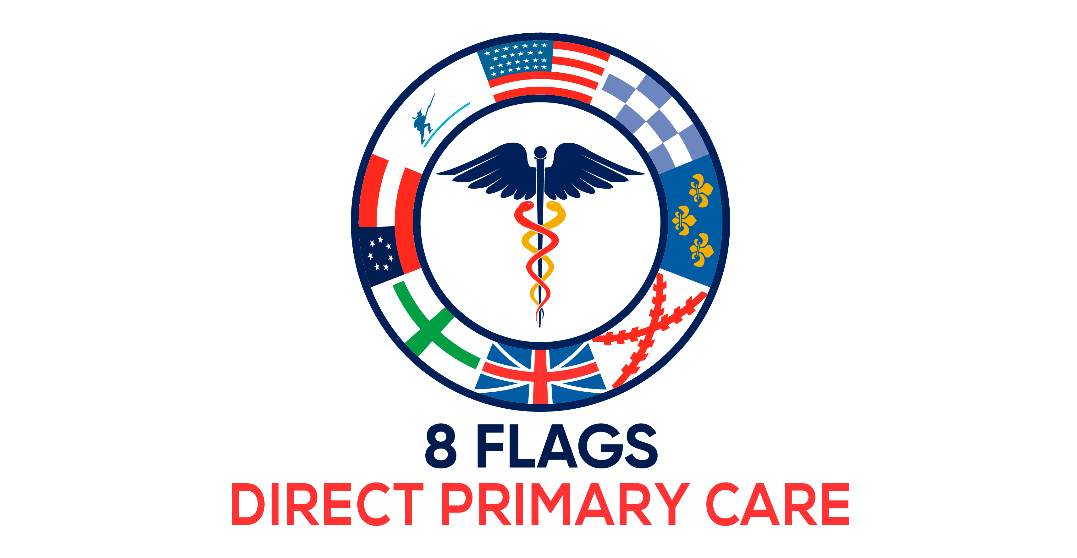8 Flags Direct Primary Care Logo