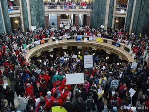 Anti-Walker, anti-union busting protests