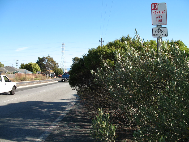 East Palo Alto bike lane