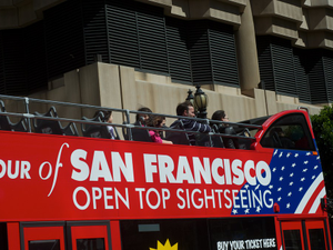 Tourist bust passes strike at San Francisco Hilton by hotel workers Unite Here Local 2 243