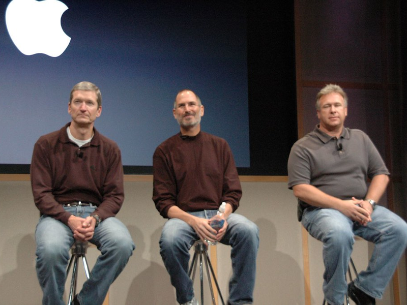 Tim Cook, Steve Jobs, Phil Schiller