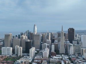 San Francisco Towers DJI Mavic 3 Hasselblad Camera