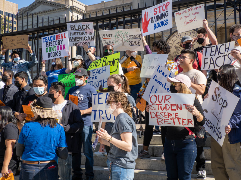 Book Banning Protest, Atlanta, GA 2-12-2022 P2120167 (51878411104)