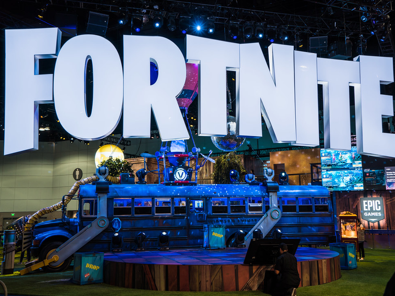 Fortnite at E3 2018