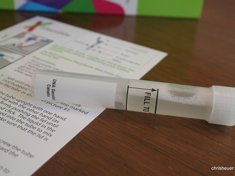 DNA testing with 23andme
