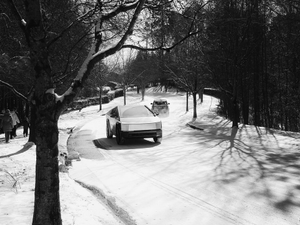 Tesla Cybertruck and snow in Raleigh