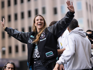 Sabrina Ionescu parade 2024