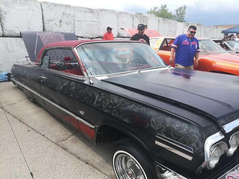 Slow&low community lowrider festival Pilsen, Chicago 2017
