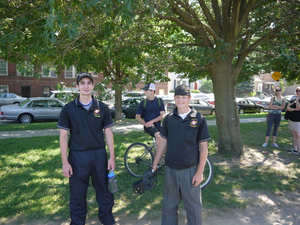 WPPA Umpires Prepare for Playoff Game.