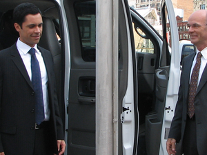 TV's 'Cold Case' star, Danny Pino & John Finn