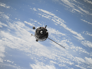 Satellite in orbit