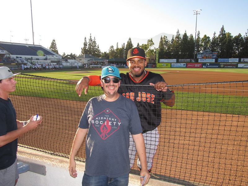 Me and Heliot Ramos