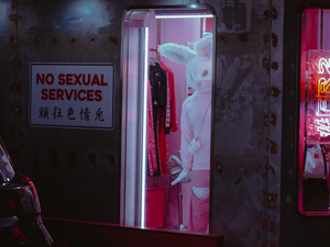 NO horny business allowed. Bunnies are watching