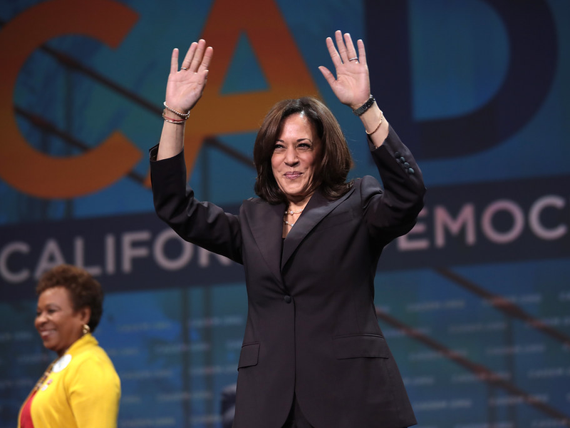 Barbara Lee & Kamala Harris