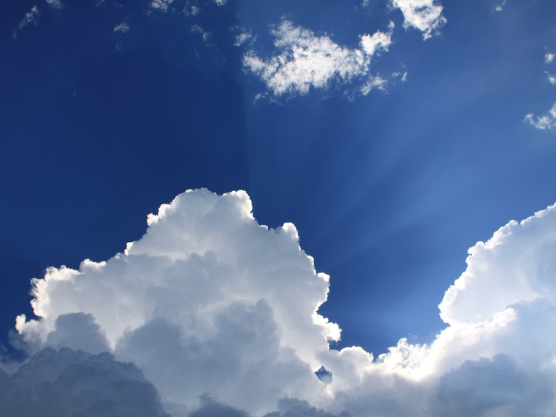 cloudy sky during daytime