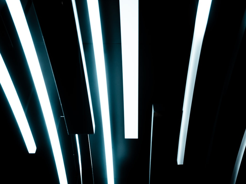 Details of "Questions for the future", a socio-critical work of art that is intended to encourage people to question modern trends. Displayed at Futurium in Berlin