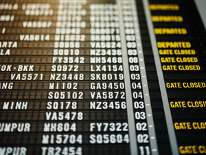 Information airport board
