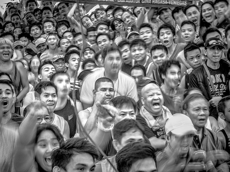 Manny Pacquiao winning a round