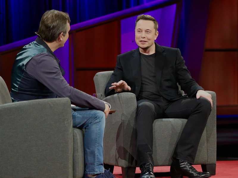Elon Musk at TED 2017