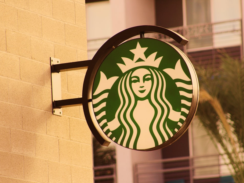 Starbucks sign