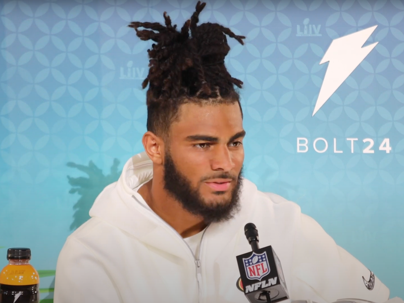 49ers LB Fred Warner Super Bowl LIV Interview