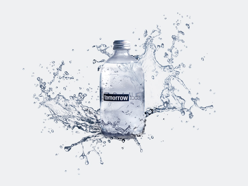 Intenza TomorrowToday Campaign 2021 sparkling water.