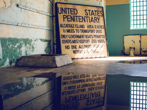 abandoned jail cell