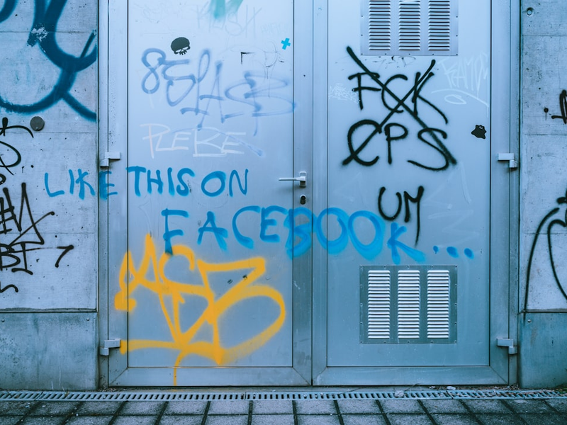 Like this on facebook graffiti