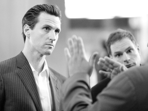 San Francisco Mayor Gavin Newsom