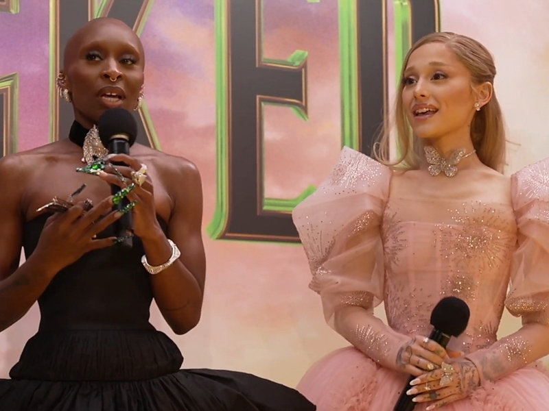 Ariana & Cynthia (Wicked Premiere in Sydney) 2