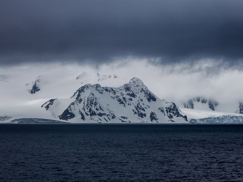 Tip of the Antarctic continent